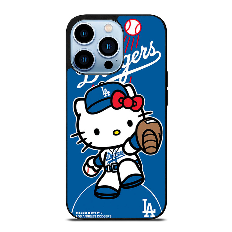 LA DODGERS HELLO KITTY 1 iPhone 13 Pro Max Case Cover
