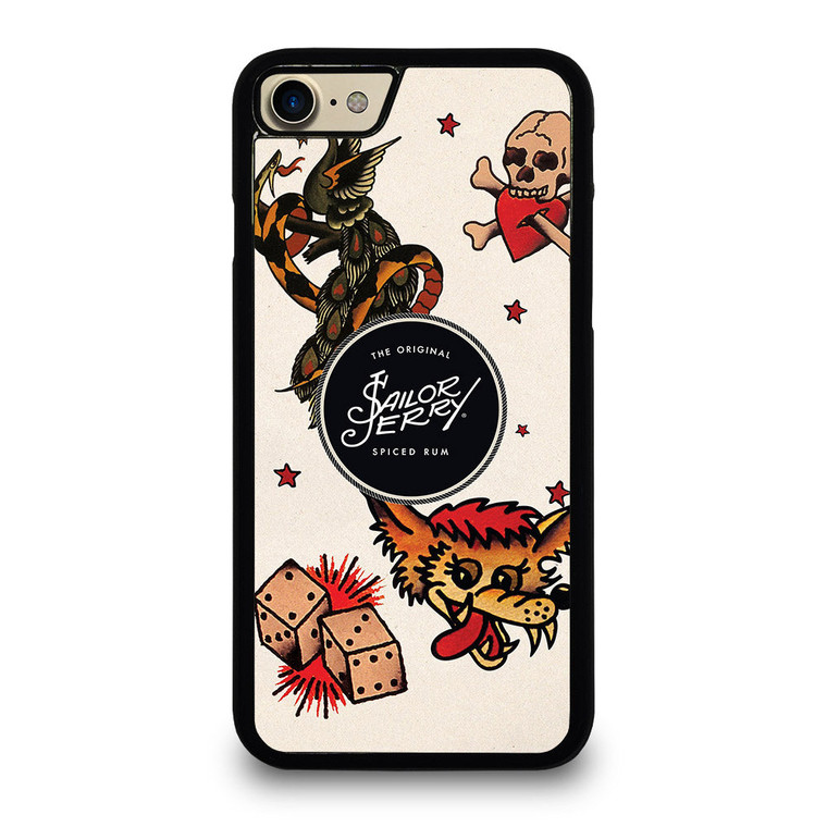 SAILOR JERRY TATTOO LOGO iPhone 7 / 8 Case Cover