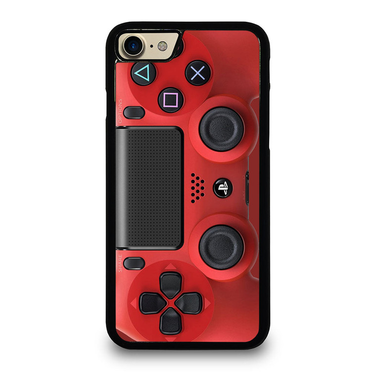 PS4 CONTROLLER PLAYSTATION RED iPhone 7 / 8 Case Cover
