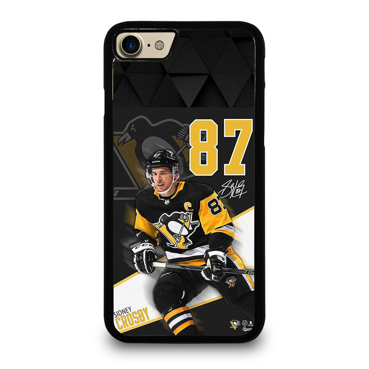 PITTSBURGH PENGUINS SIDNEY CROSBY 87 iPhone 7 / 8 Case Cover
