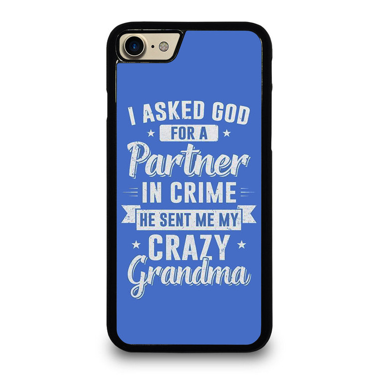 PARTNER IN CRIME GRANDMA 2 iPhone 7 / 8 Case Cover