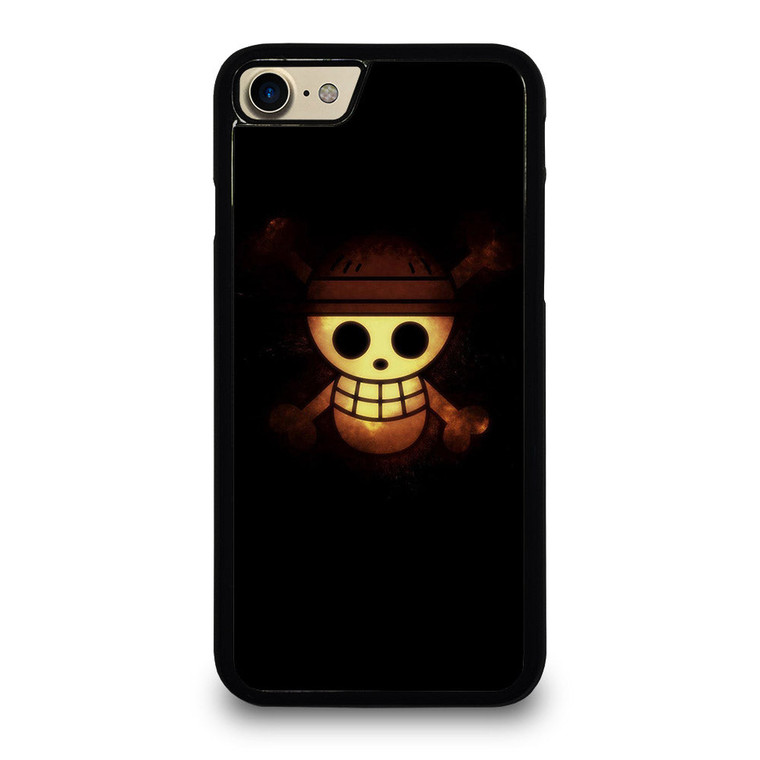 ONE PIECE STRAW HAT GOLD LOGO iPhone 7 / 8 Case Cover ONE PIECE STRAW HAT GOLD LOGO iPhone 7 / 8 Case Cover