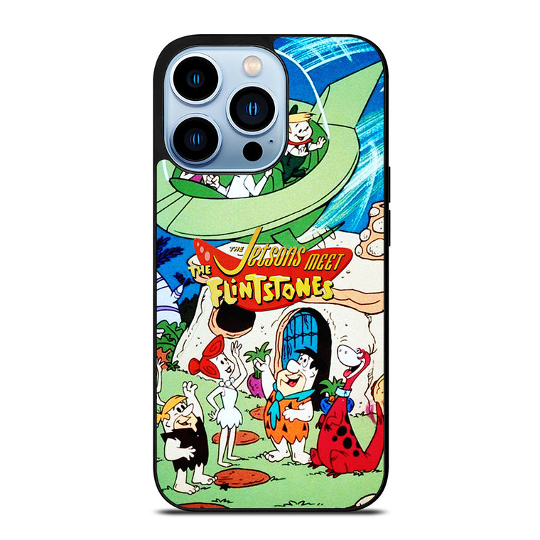 JETSONS MEET FLINTSTONES 2 iPhone 13 Pro Max Case Cover