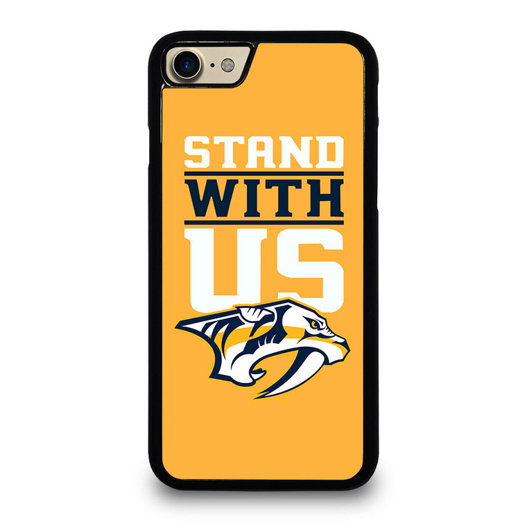 NASHVILLE PREDATORS STAND WITH US iPhone 7 / 8 Case Cover