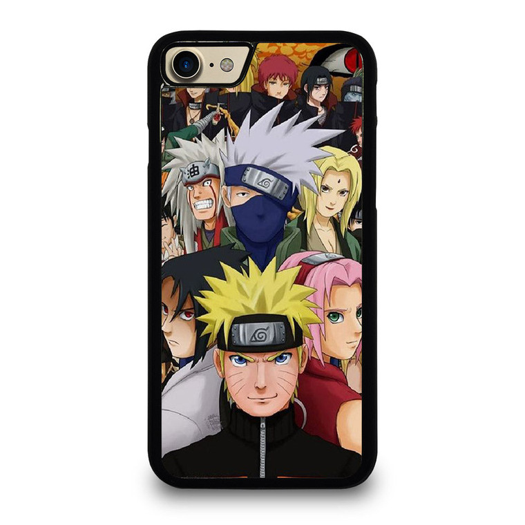NARUTO ALL CHARACTERS ANIME 2 iPhone 7 / 8 Case Cover