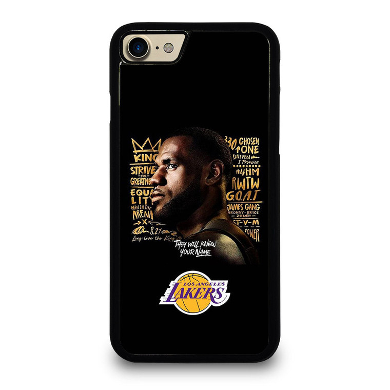 LEBRON JAMES WORD iPhone 7 / 8 Case Cover