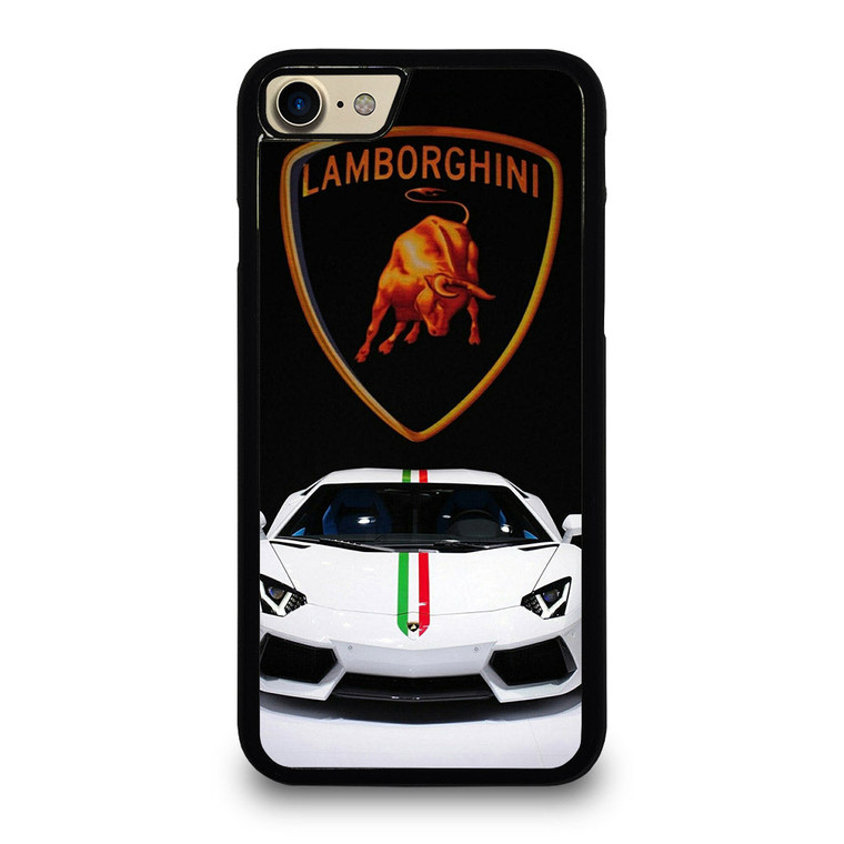 LAMBORGHINI WHITE CAR iPhone 7 / 8 Case Cover