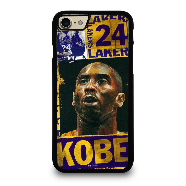 KOBE BRYANT LA LAKERS 24 iPhone 7 / 8 Case Cover