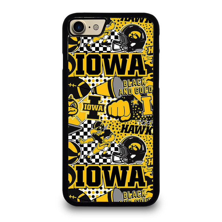 IOWA HAWKEYES COLLAGE iPhone 7 / 8 Case Cover