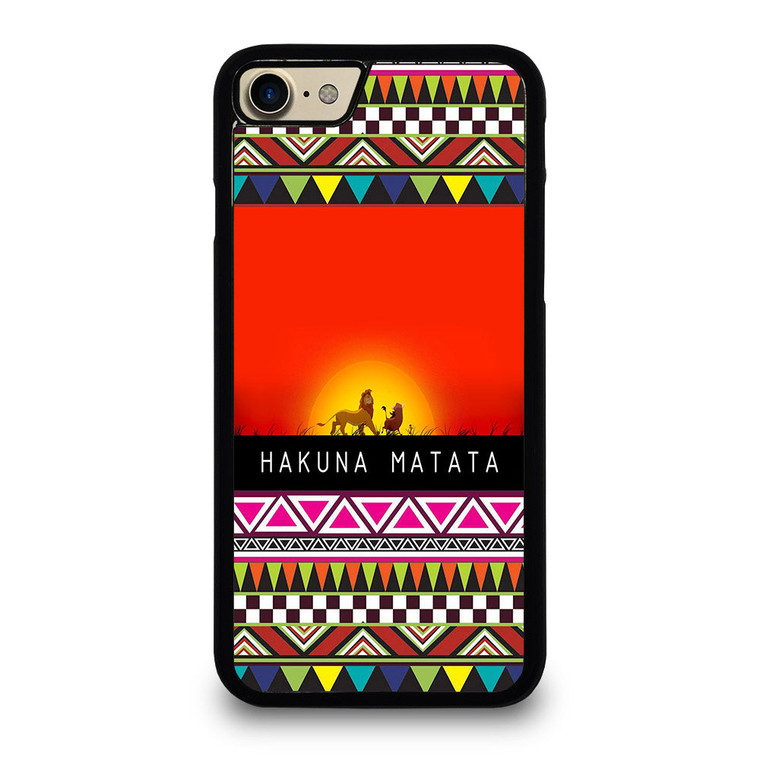 HAKUNA MATATA LION KING AZTEC 2 iPhone 7 / 8 Case Cover