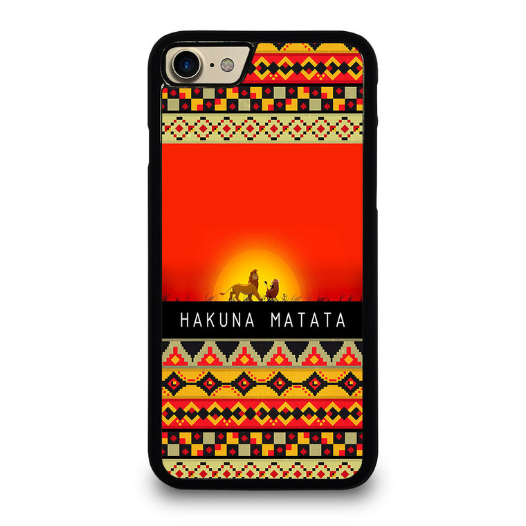 HAKUNA MATATA LION KING AZTEC 1 iPhone 7 / 8 Case Cover