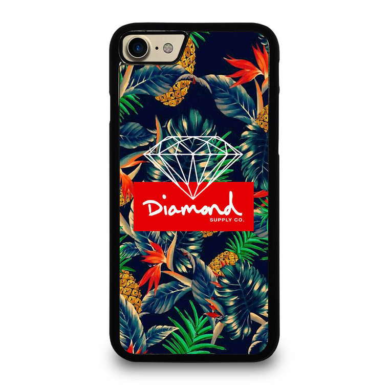 DIAMOND SUPPLY CO FLORAL LOGO iPhone 7 / 8 Case Cover