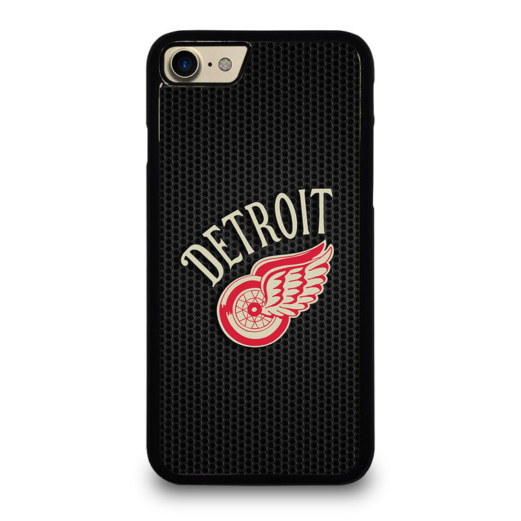 DETROIT RED WINGS METAL LOGO iPhone 7 / 8 Case Cover