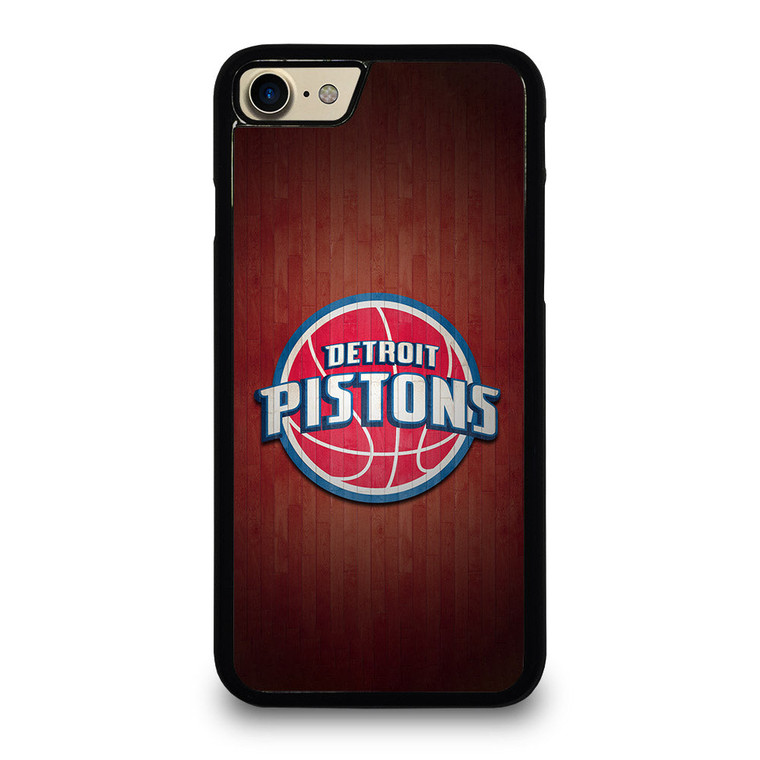 DETROIT PISTONS WOODEN LOGO iPhone 7 / 8 Case Cover