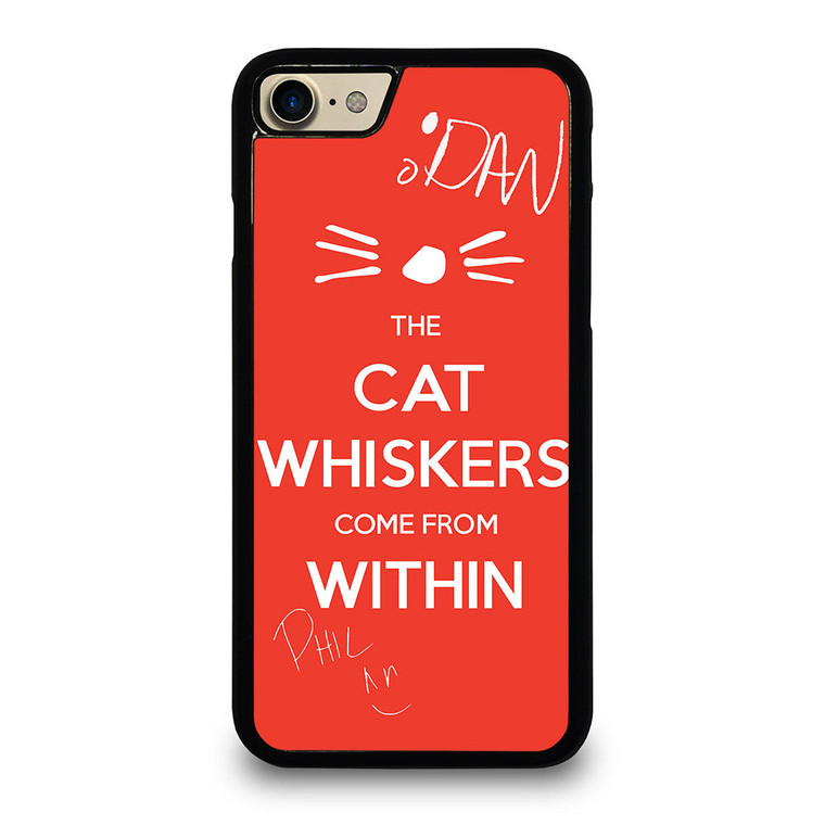 DAN AND PHIL THE WHISKERS 1 iPhone 7 / 8 Case Cover