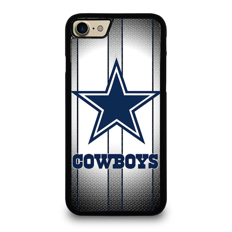 DALLAS COWBOYS SILVER METAL iPhone 7 / 8 Case Cover