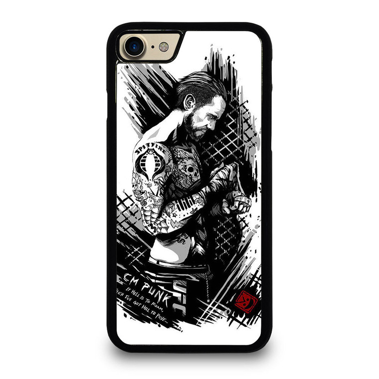 CM PUNK ART iPhone 7 / 8 Case Cover