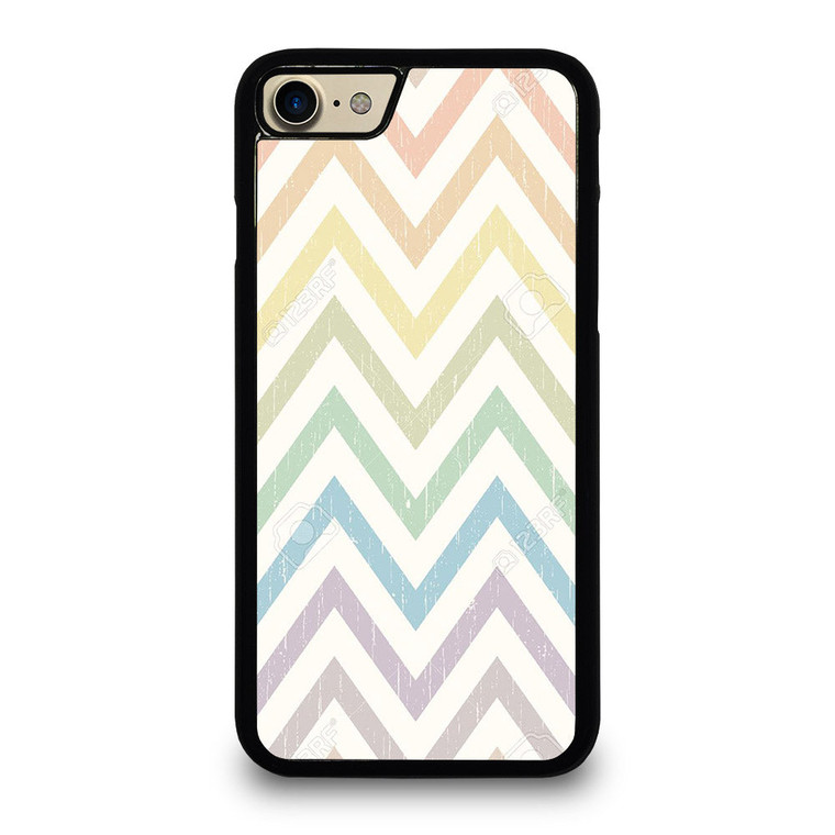 CHEVRON PATTERN RAINBOW COLOR iPhone 7 / 8 Case Cover