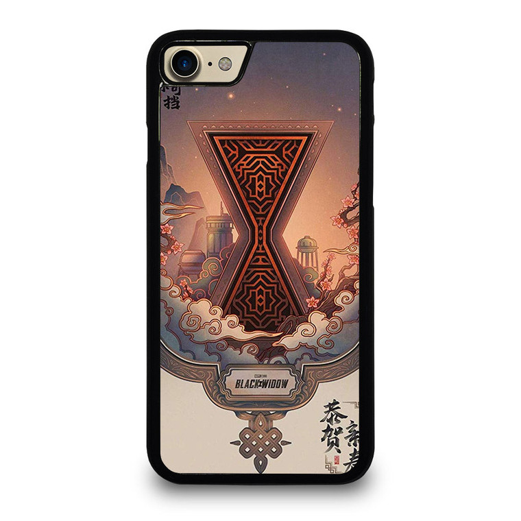 BLACK WIDOW LOGO ETERNAL iPhone 7 / 8 Case Cover