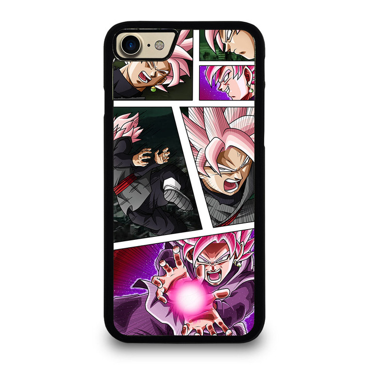 BLACK GOKU SS ROSE COLLAGE iPhone 7 / 8 Case Cover