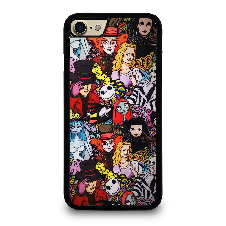 BEETLEJUICE TIM BURTON COLLAGE iPhone 7 / 8 Case Cover