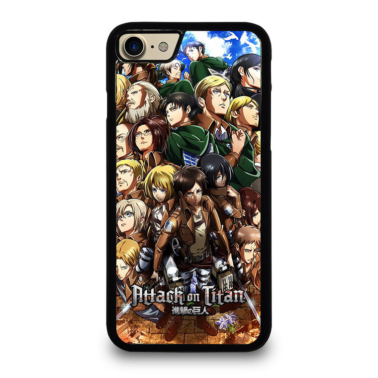 ATTACK ON TITAN CHARACTER iPhone 7 / 8 Case Cover