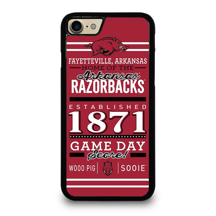 ARKANSAS RAZORBACKS 1871 iPhone 7 / 8 Case Cover