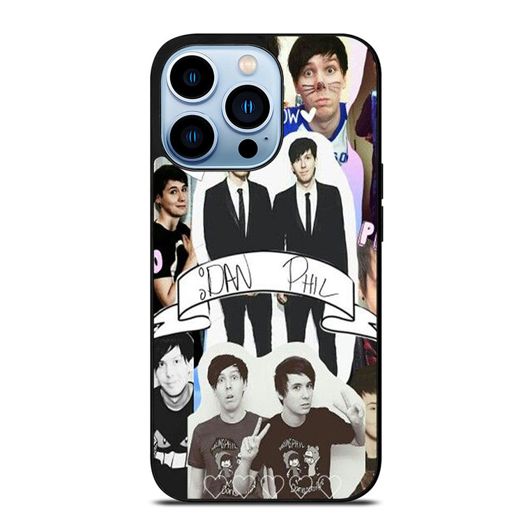 DAN AND PHIL COLLAGE iPhone 13 Pro Max Case Cover