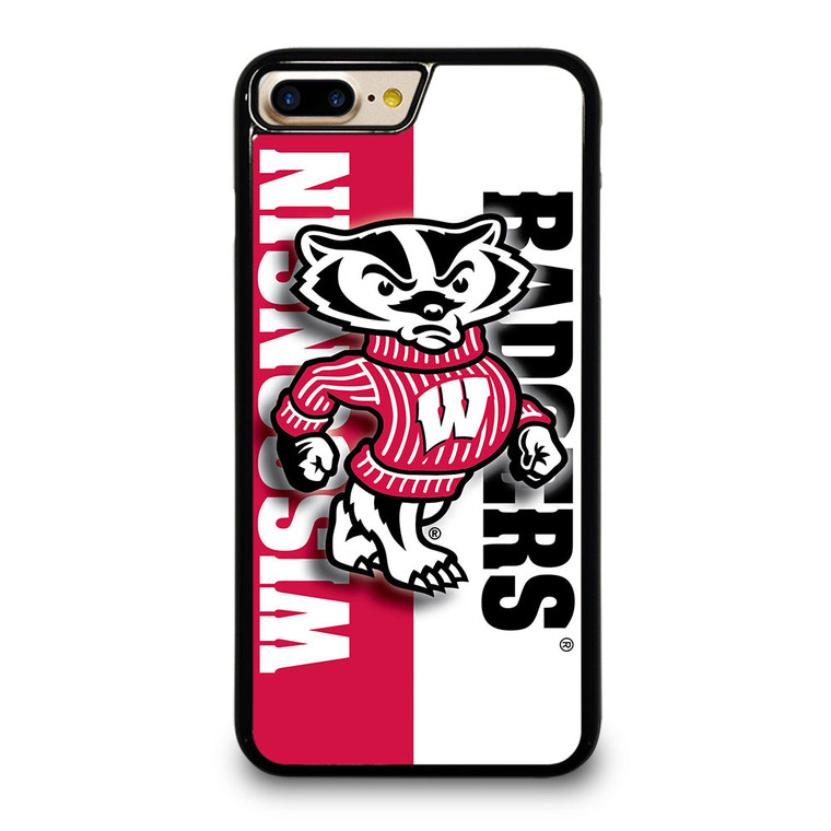 WISCONSIN BADGERS LOGO NEW iPhone 7 / 8 Plus Case Cover