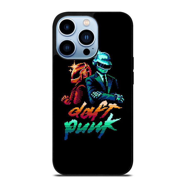 DAFT PUNK 8 BIT iPhone 13 Pro Max Case Cover