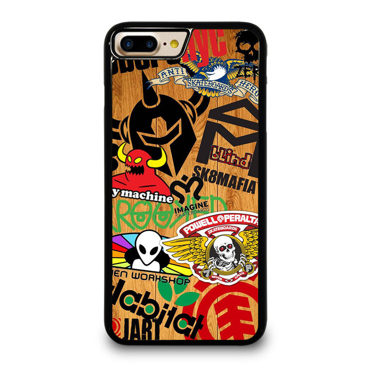 TOY MACHINE STICKER SKATEBOARD iPhone 7 / 8 Plus Case Cover