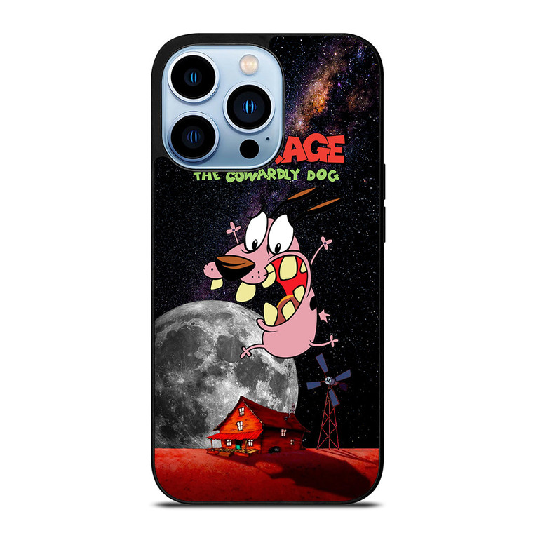 COURAGE THE COWARDLY DOG SPACE iPhone 13 Pro Max Case Cover