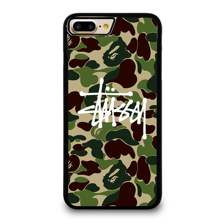 STUSSY BAPE CAMO iPhone 7 / 8 Plus Case Cover
