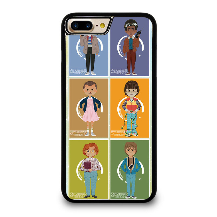 STRANGER THINGS CHARACTERS 3 iPhone 7 / 8 Plus Case Cover
