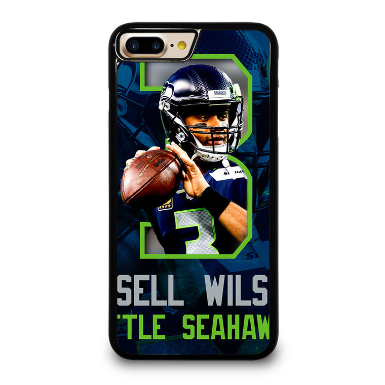 RUSSELL WILSON 3 SEATTLE SEAHAWKS iPhone 7 / 8 Plus Case Cover
