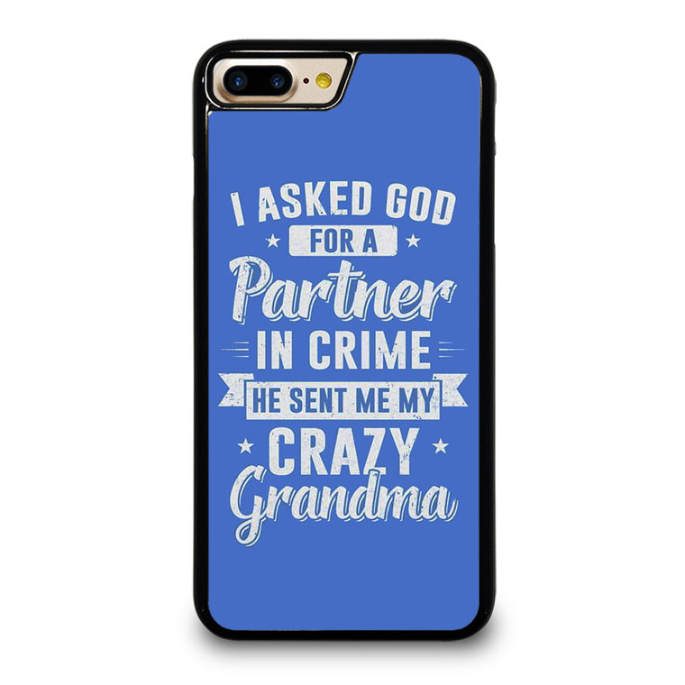 PARTNER IN CRIME GRANDMA 2 iPhone 7 / 8 Plus Case Cover
