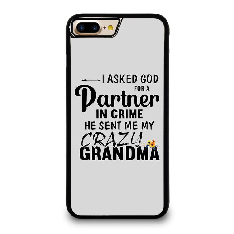 PARTNER IN CRIME GRANDMA 1 iPhone 7 / 8 Plus Case Cover