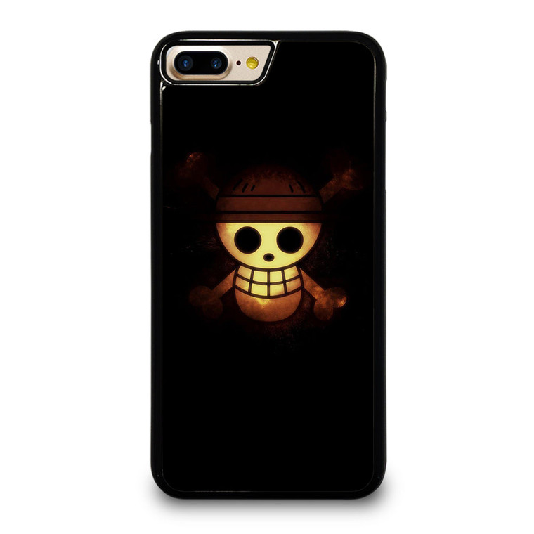 ONE PIECE STRAW HAT GOLD LOGO iPhone 7 / 8 Plus Case Cover ONE PIECE STRAW HAT GOLD LOGO iPhone 7 / 8 Plus Case Cover