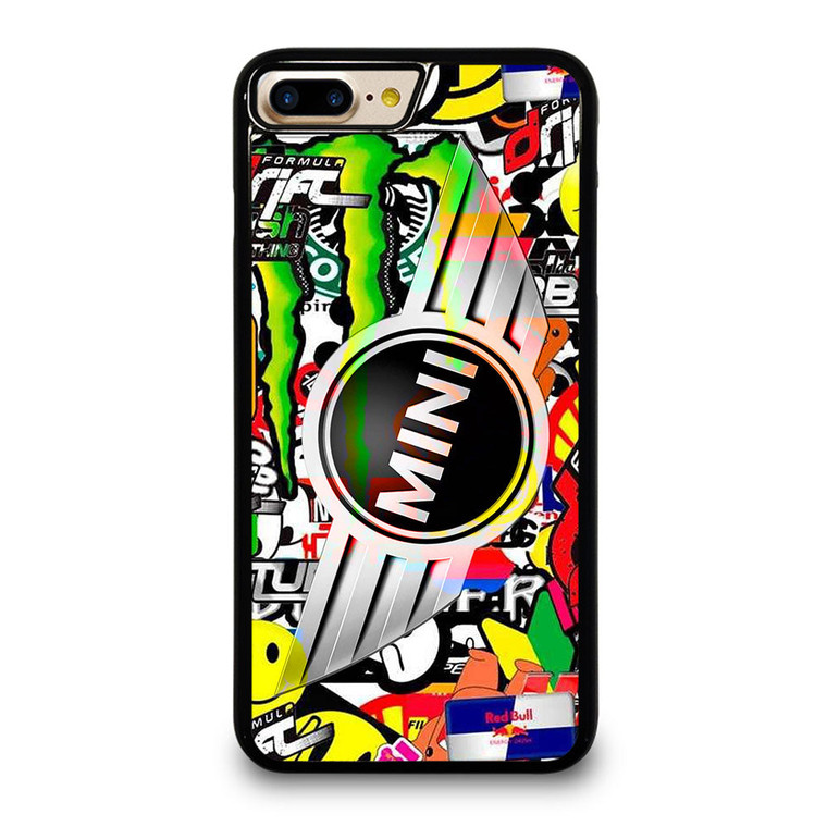 MINI COOPER STICKER BOMB iPhone 7 / 8 Plus Case Cover
