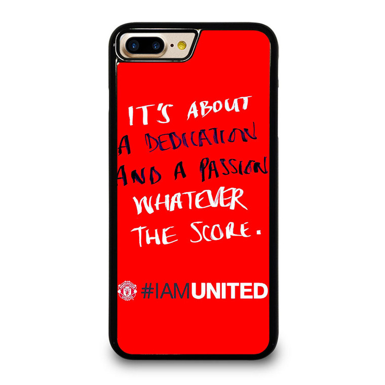 MANCHESTER UNITED I AM UNITED iPhone 7 / 8 Plus Case Cover