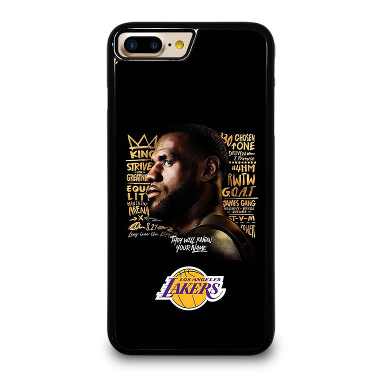 LEBRON JAMES WORD iPhone 7 / 8 Plus Case Cover