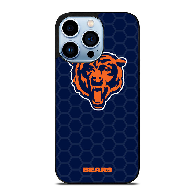 CHICAGO BEARS HEXAGON LOGO iPhone 13 Pro Max Case Cover