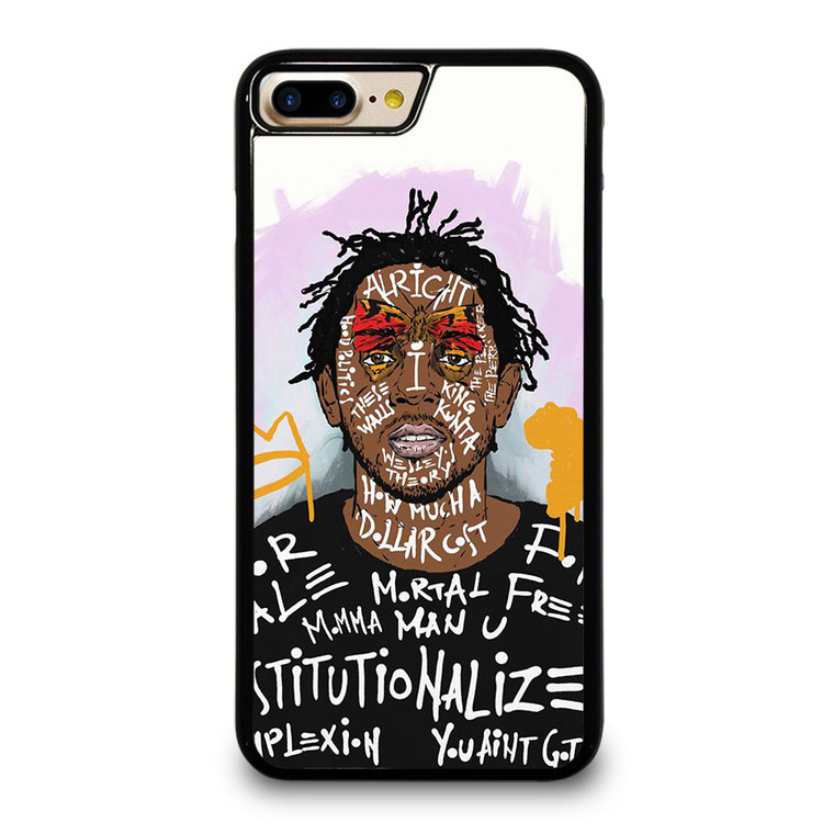 KENDRICK LAMAR FACE ART iPhone 7 / 8 Plus Case Cover
