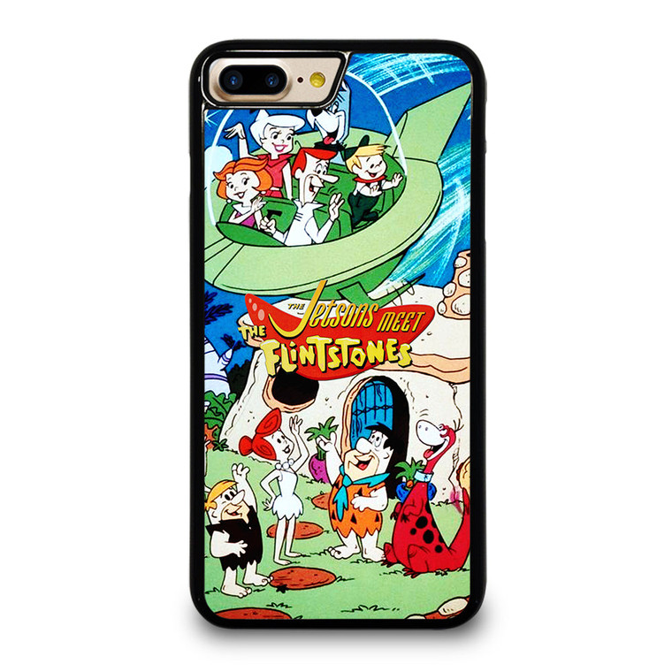 JETSONS MEET FLINTSTONES 2 iPhone 7 / 8 Plus Case Cover