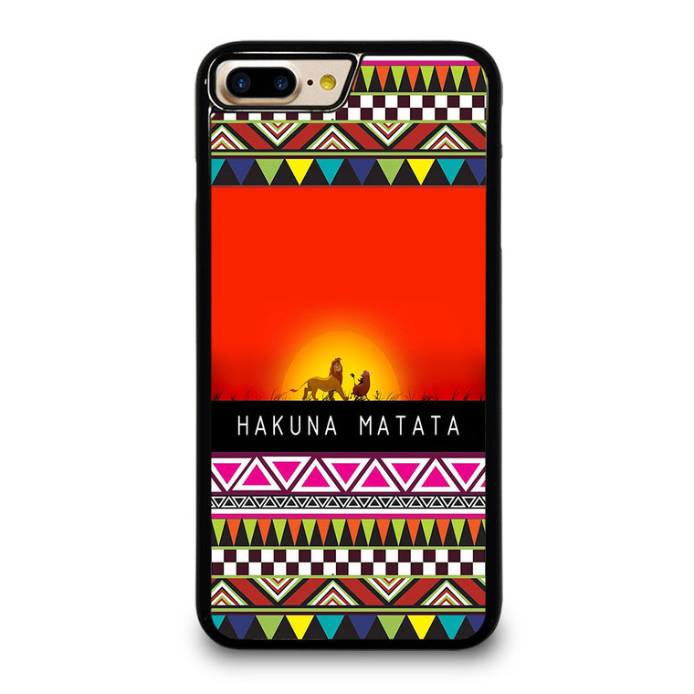HAKUNA MATATA LION KING AZTEC 2 iPhone 7 / 8 Plus Case Cover