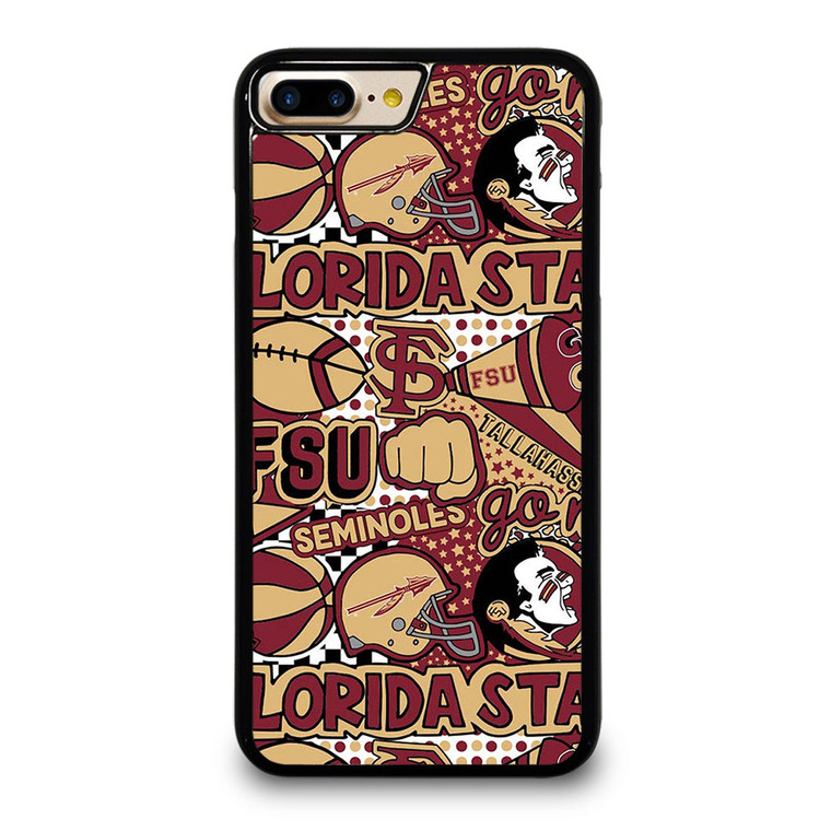 FLORIDA STATE FSU COLLAGE iPhone 7 / 8 Plus Case Cover