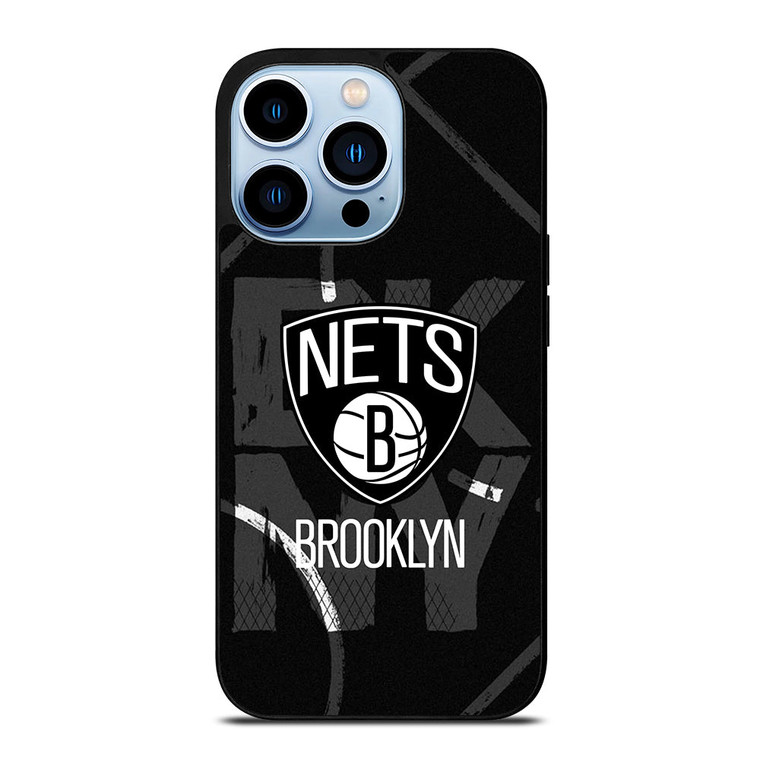BROOKLYN NETS NBA TEAM LOGO iPhone 13 Pro Max Case Cover