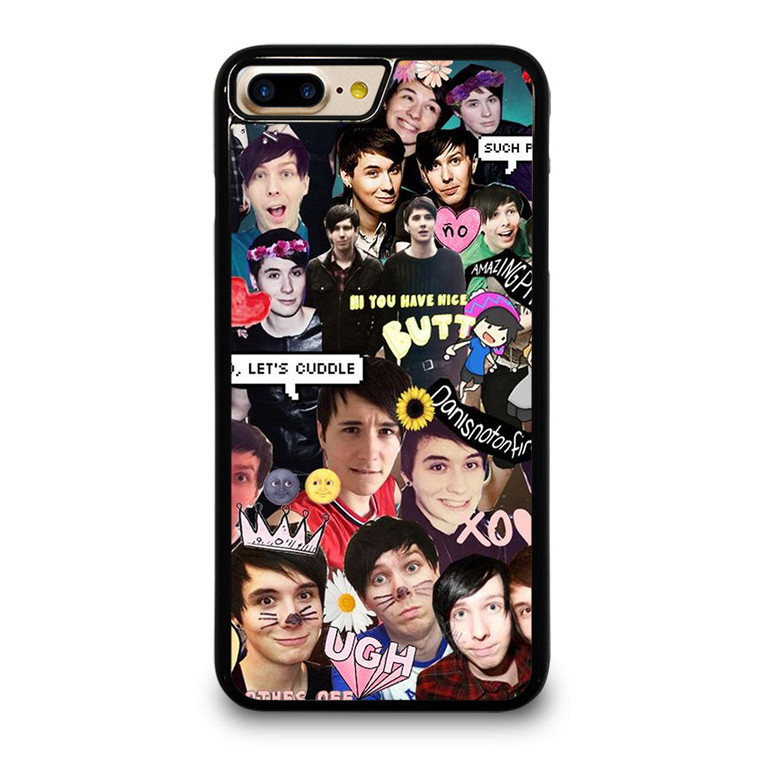 DAN AND PHIL COLLAGE 3 iPhone 7 / 8 Plus Case Cover