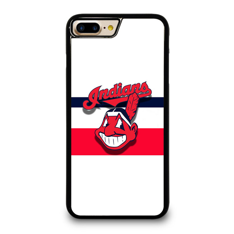 CLEVELAND INDIANS STRIPE LOGO iPhone 7 / 8 Plus Case Cover