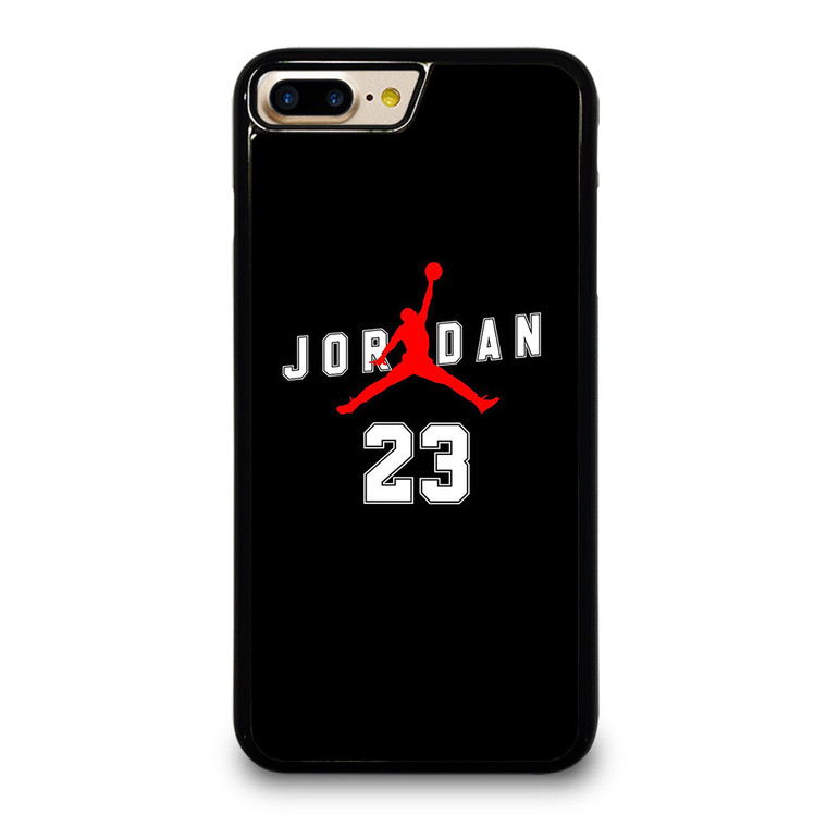 AIR JORDAN BLACK iPhone 7 / 8 Plus Case Cover